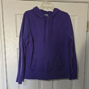 C9 By Champion Women's Purple Hoodie Jacket - Size XL